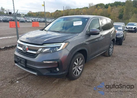 2019 Honda Pilot Ex-L from USA, damaged, VIN 5FNYF6H59KB022751